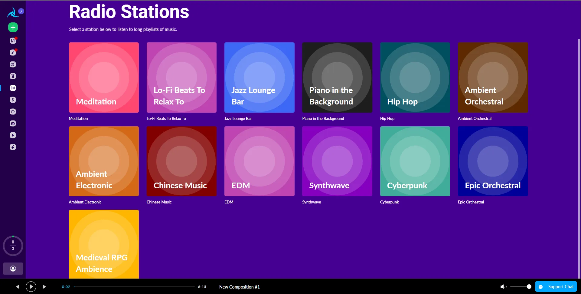 AIVA Radio Stations