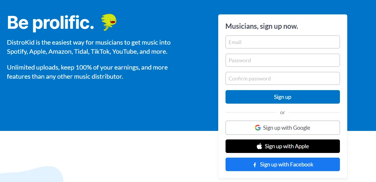 DistroKid Registration and Discount