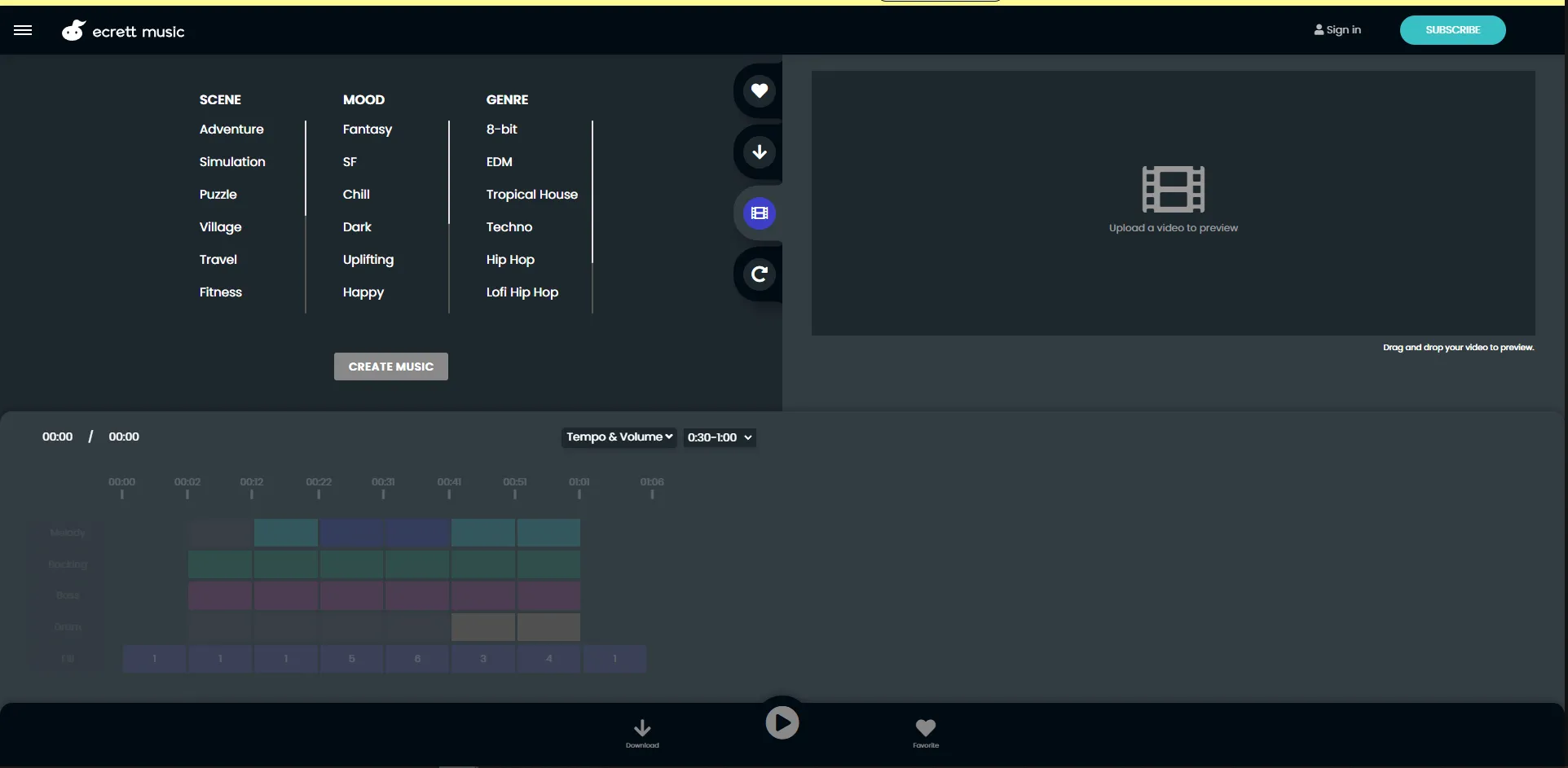 Ecrett Interface