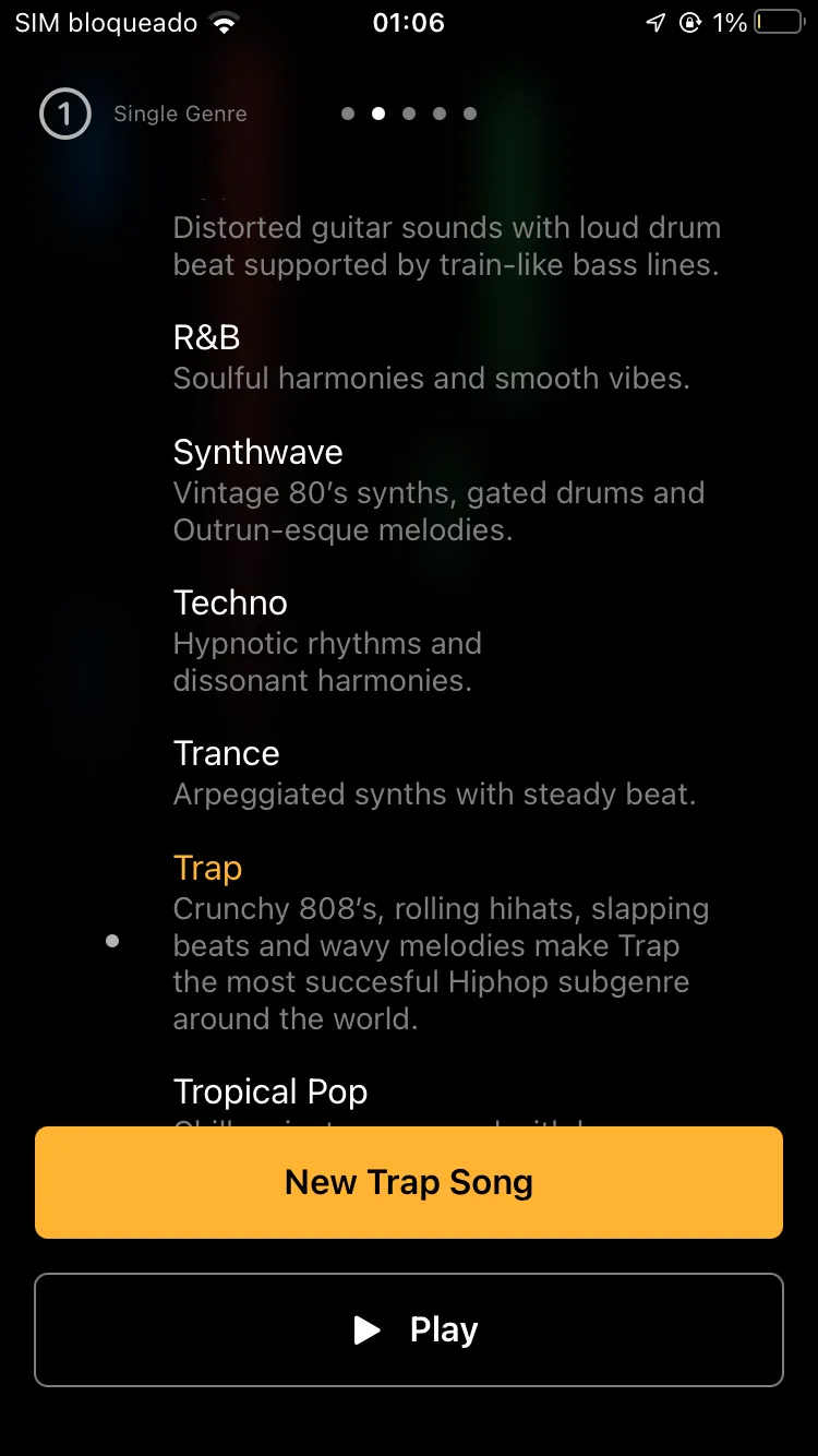 Songen Music Genres